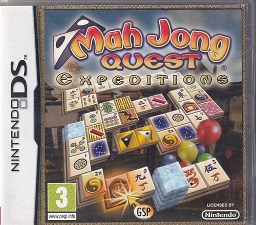 Mah Jong Quest Expeditions - Nintendo DS (A Grade) (Genbrug)